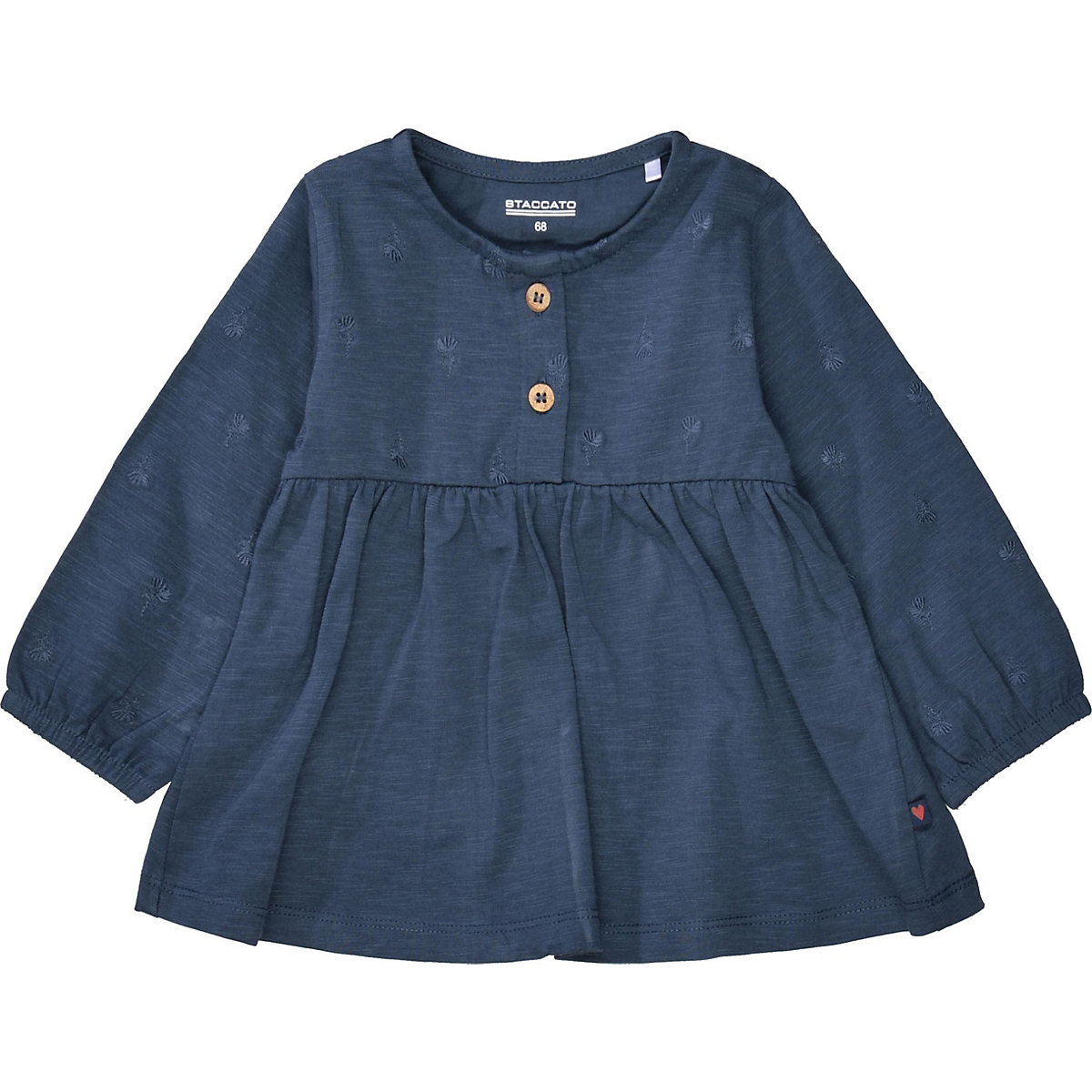 STACCATO Baby Langarmshirt für Mädchen blau