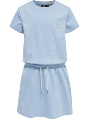 hummel hmlCALIDA DRESS S/S Kleider für Mädchen blau