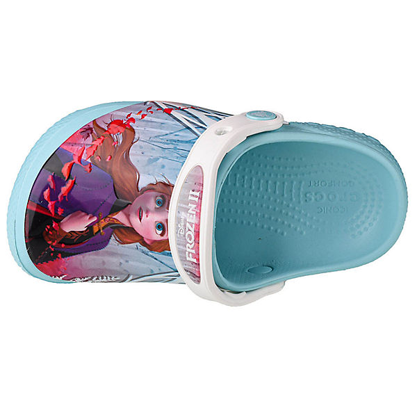 Schuhe Badelatschen crocs Badelatschen Fun Lab OL Disney Frozen 2 Clog 206167-4O9 Badelatschen für Mädchen blau
