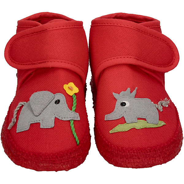 Schuhe Geschlossene Hausschuhe NANGA DUMBO Hausschuhe für Kinder rot