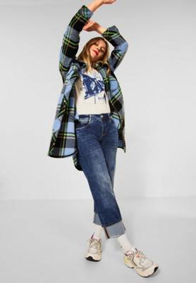 Street One Jeanshose Bootcut für Mädchen blue denim