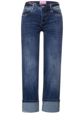 Street One Jeanshose Bootcut für Mädchen blue denim