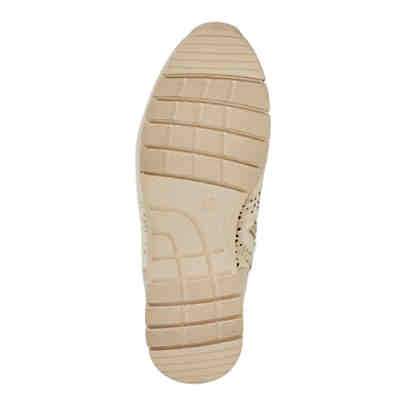 Schnürstiefelette mit sommerlicher Perforation Schuhweite: G