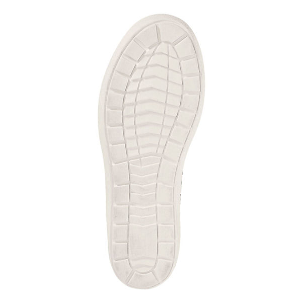 Schuhe Klassische Halbschuhe MONA Slipper mit sommerlichen Durchbrüchen Schuhweite: G weiß