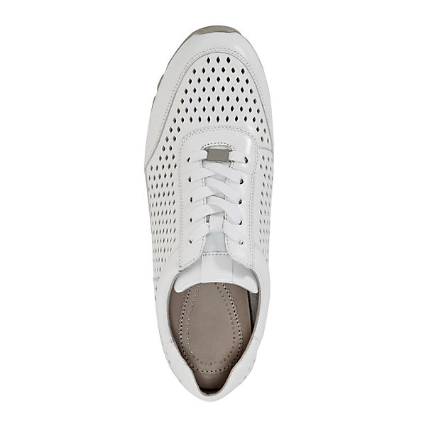 Schuhe Klassische Halbschuhe MONA Schnürschuh in sportiver Optik Schuhweite: G weiß