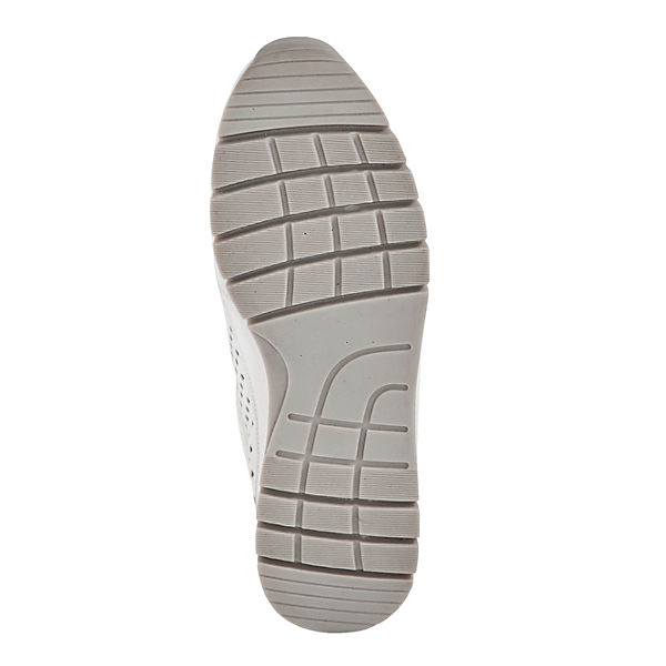 Schuhe Klassische Halbschuhe MONA Schnürschuh in sportiver Optik Schuhweite: G weiß