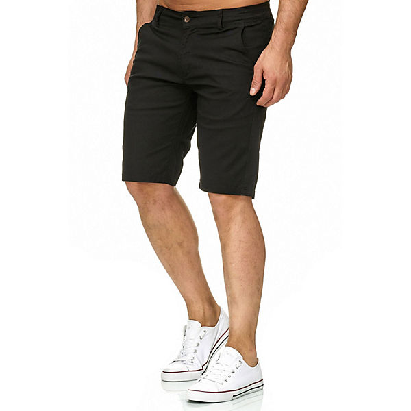 Bekleidung Shorts ARIZONAS Chino Capri Shorts Kurze Bermuda Sommer Hose Fredy & Roy schwarz