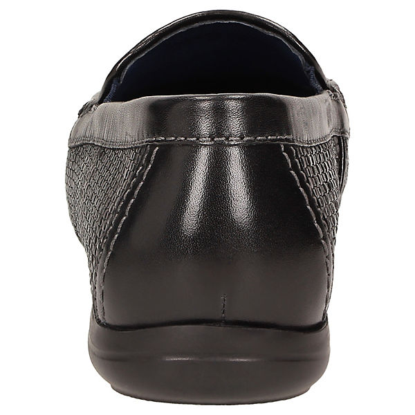 Schuhe Klassische Slipper Sioux Slipper Giumelo-705-H Klassische Slipper schwarz