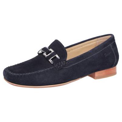 Sioux Slipper Cambria Klassische Slipper dunkelblau