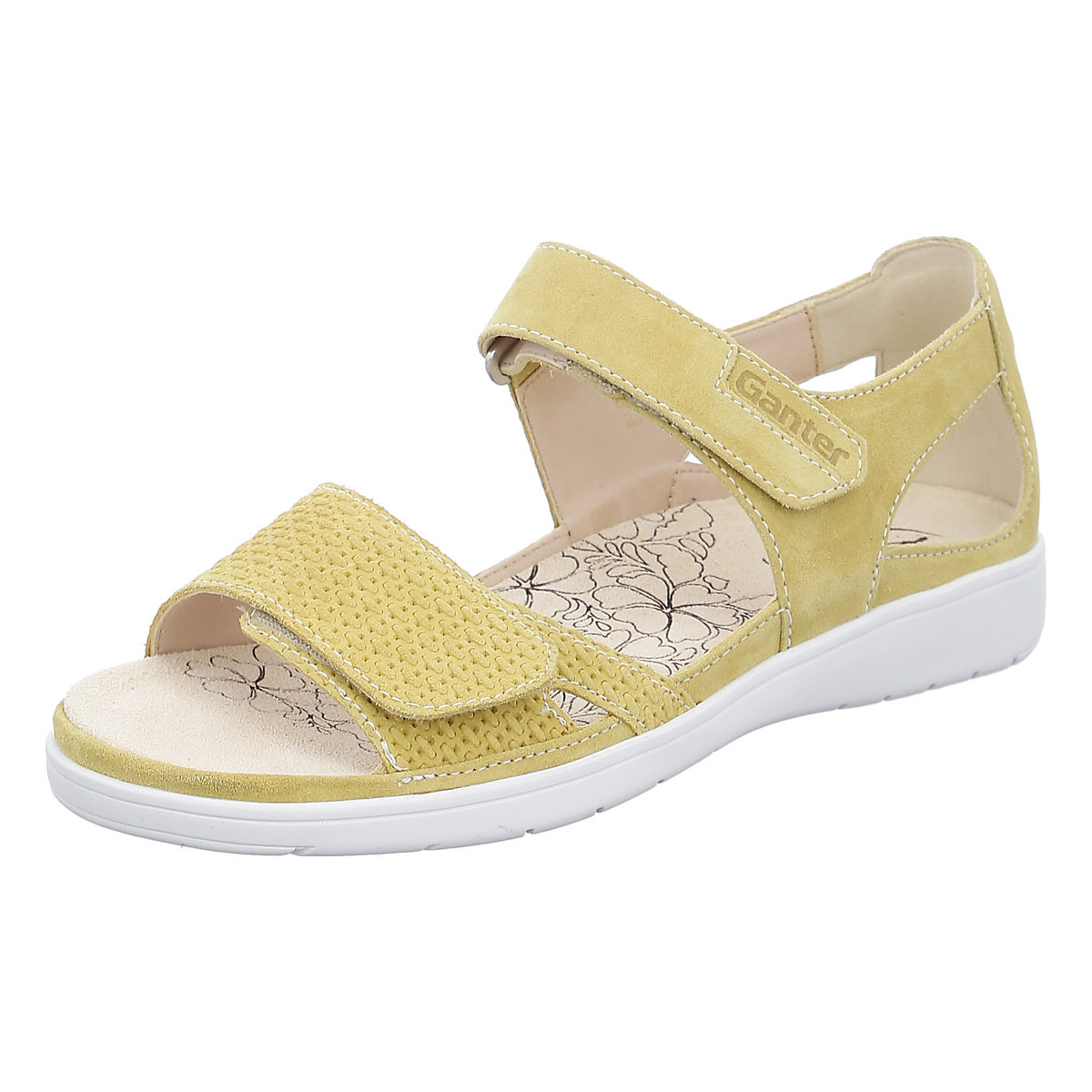 Ganter Gina Sandalette Klassische Sandaletten gelb