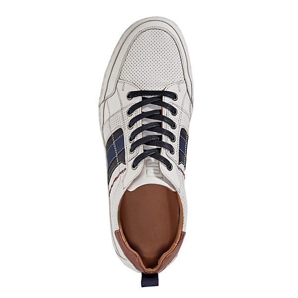 Schuhe Klassische Halbschuhe Roger Kent Schnürschuh mit sommerlichen Lochungen Schuhweite: G weiß