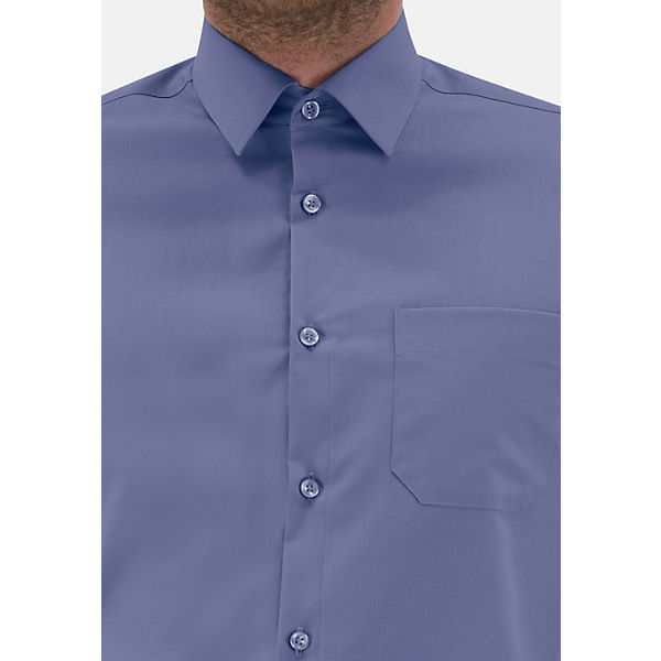 Bekleidung Langarmhemden PETERMANN Petermann Hemd blau Bekleidung Langarmhemden PETERMANN Petermann Hemd blau