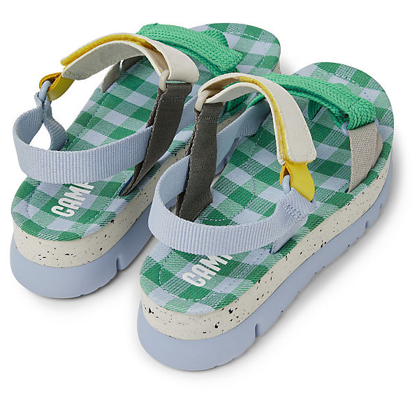 Schuhe Klassische Sandalen CAMPER Oruga Up Klassische Sandalen blau/grün