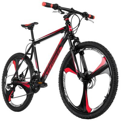 KS Cycling KS Cycling Mountainbike Hardtail 26 Zoll Sharp Rahmenhöhe: 51 cm schwarz/rot