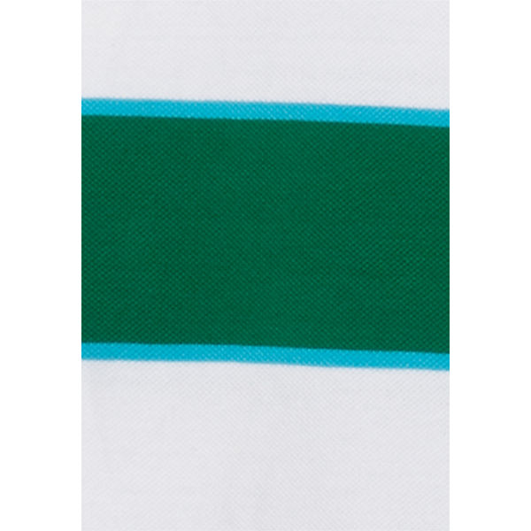 Bekleidung Poloshirts seidensticker Polo-Shirt Kragen Regular Kurzarm Streifen Poloshirts grün
