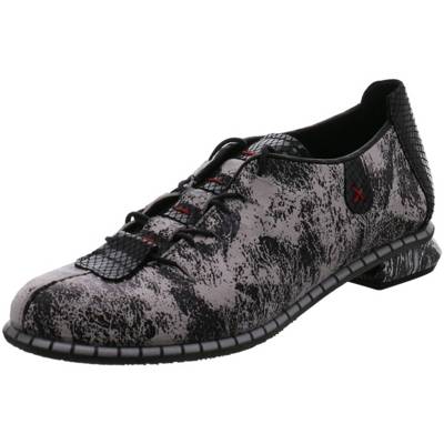 SIMEN Schnürhalbschuhe grau