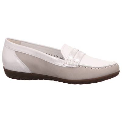 WALDLÄUFER Slipper &amp; Mokassins weiß YB6092