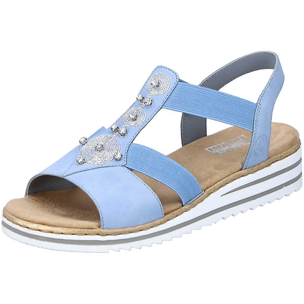 Schuhe Klassische Sandalen rieker Sandalen Klassische Sandalen blau