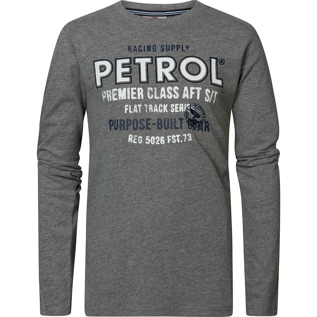 Petrol Industries Langarmshirt für Jungen grau