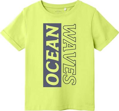 name it T-Shirt NKMVUX für Jungen hellgrün