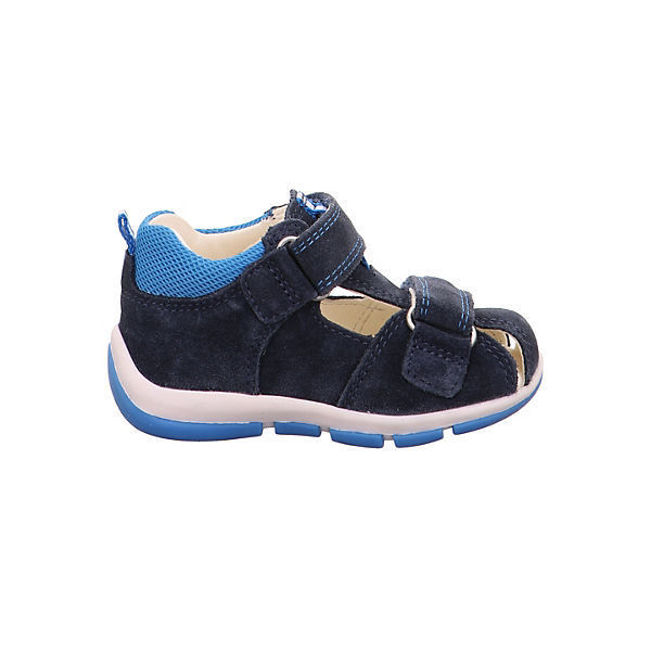 Schuhe Klassische Sandalen superfit Lauflernsandale FREDDY in WMS Weite M4 blau