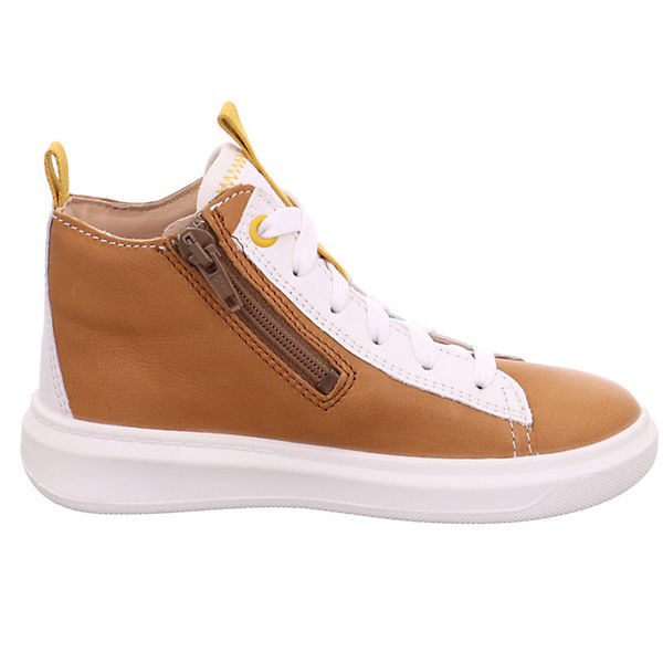 Schuhe Sneakers High superfit Sneaker High COSMO in WMS Weite W5 braun