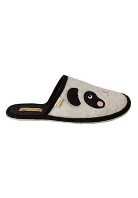 Adelheid Panda Filzpantoffeln weiß XV7072