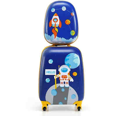 Kindertrolley 2tlg. Kinderkoffer Astronaut