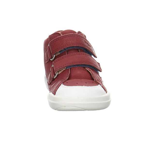 Schuhe  superfit Superfree Klettschuh Glattleder uni Halbschuhe rot/weiß