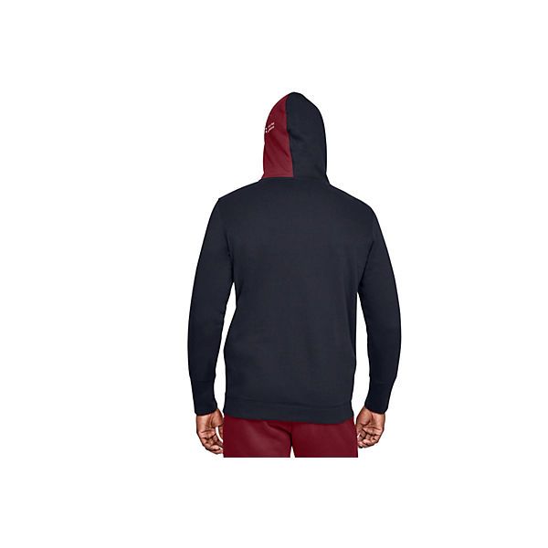 Bekleidung Sweatshirts Under Armour Baseline Fleece FZ Hoodie 1343006-002 Sweatshirts schwarz