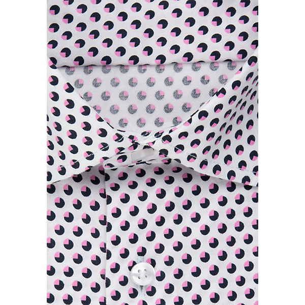 Bekleidung Langarmhemden seidensticker Business Hemd Slim Langarm Kentkragen Druck Langarmhemden rosa/pink Bekleidung Langarmhemden seidensticker Business Hemd Slim Langarm Kentkragen Druck Langarmhemden rosa/pink