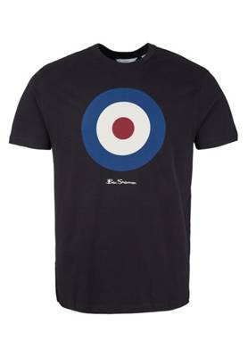 BEN SHERMAN® Signature Target Tee T-Shirts schwarz