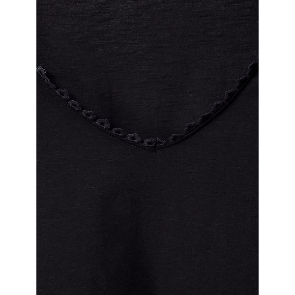 Bekleidung T-Shirts Sara Lindholm Shirt aus reiner Baumwolle schwarz