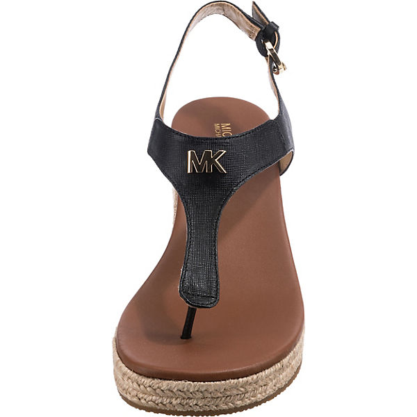 Schuhe Plateau-Sandaletten MICHAEL KORS Laney Plateau-Sandaletten schwarz Schuhe Plateau-Sandaletten MICHAEL KORS Laney Plateau-Sandaletten schwarz
