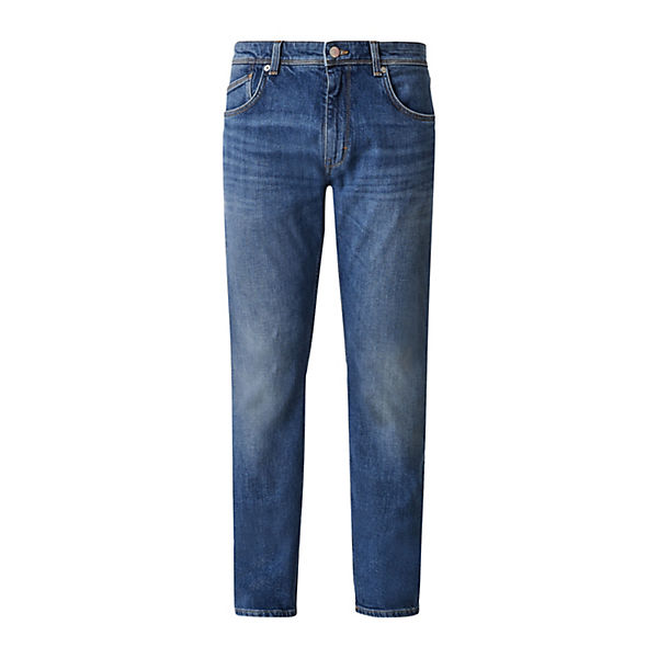 Bekleidung Straight Jeans s.Oliver Slim: Straight leg-Jeans Jeanshosen blau Bekleidung Straight Jeans s.Oliver Slim: Straight leg-Jeans Jeanshosen blau