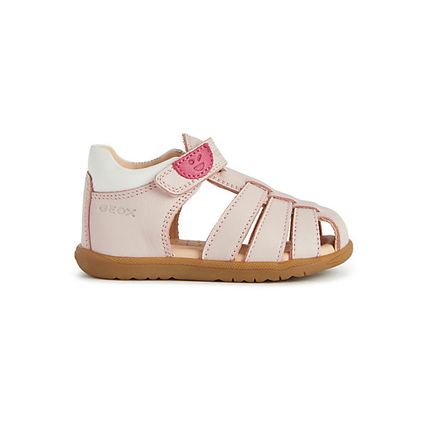 Schuhe Klassische Sandalen GEOX Macchia Sandalen rosa