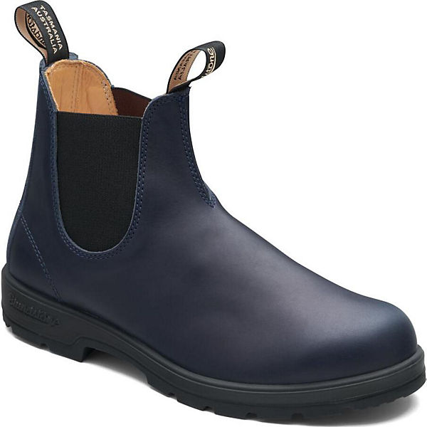 2246 Navy Leather (550 Series) Chelsea Boots