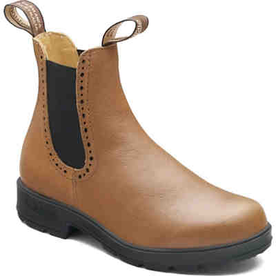 2215 Camel Leather (women's Hi-top) Chelsea Boots
