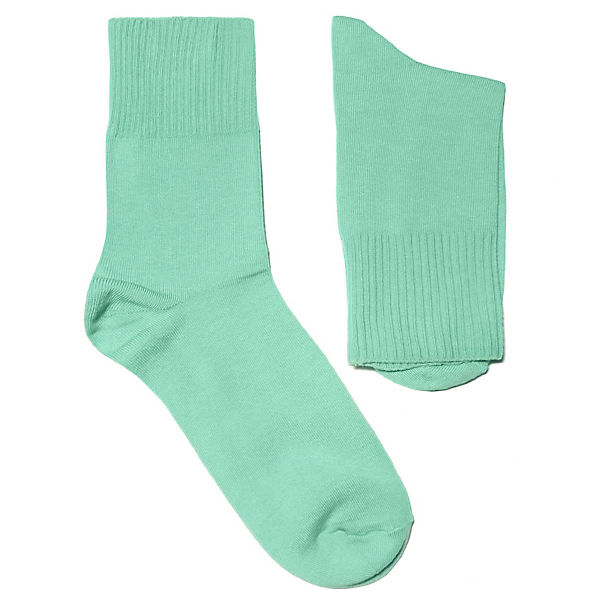 Gesundheitssocken für Damen mit dem weichen Rand ohne Gummi "Diabetiker Socken" mit Baumwolle Sportsocken