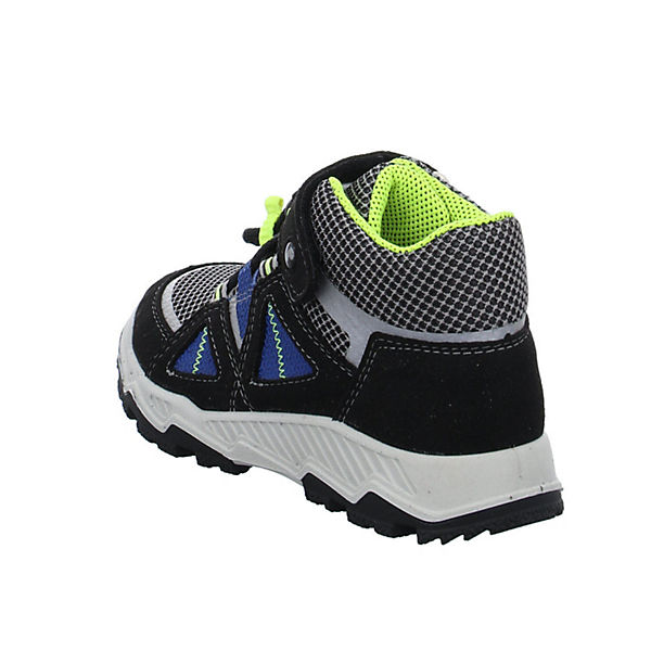 Schuhe Wanderschuhe RICOSTA Hike Boots Leder-/Textilkombination uni Outdoorschuhe schwarz