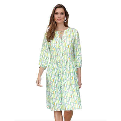 Kleid mit effektvollem grafischem Print Abendkleider