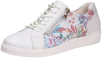 WALDLÄUFER Waldläufer Damen Comfort Schnürschuh Komfort-Halbschuhe weiß