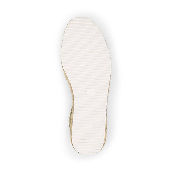 Schuhe Espadrilles Marc O'Polo Espandrilles aus softem Ziegen-Veloursleder Espadrilles grün