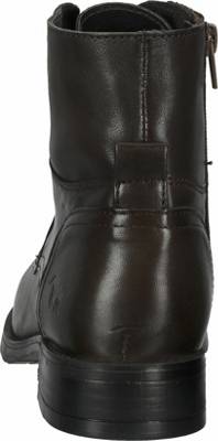 MUSTANG Stiefelette Schnürstiefeletten dunkelbraun NA9095