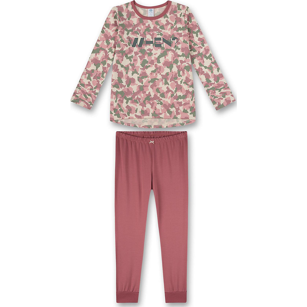 Sanetta Schlafanzug für Mädchen Organic Cotton hellrosa