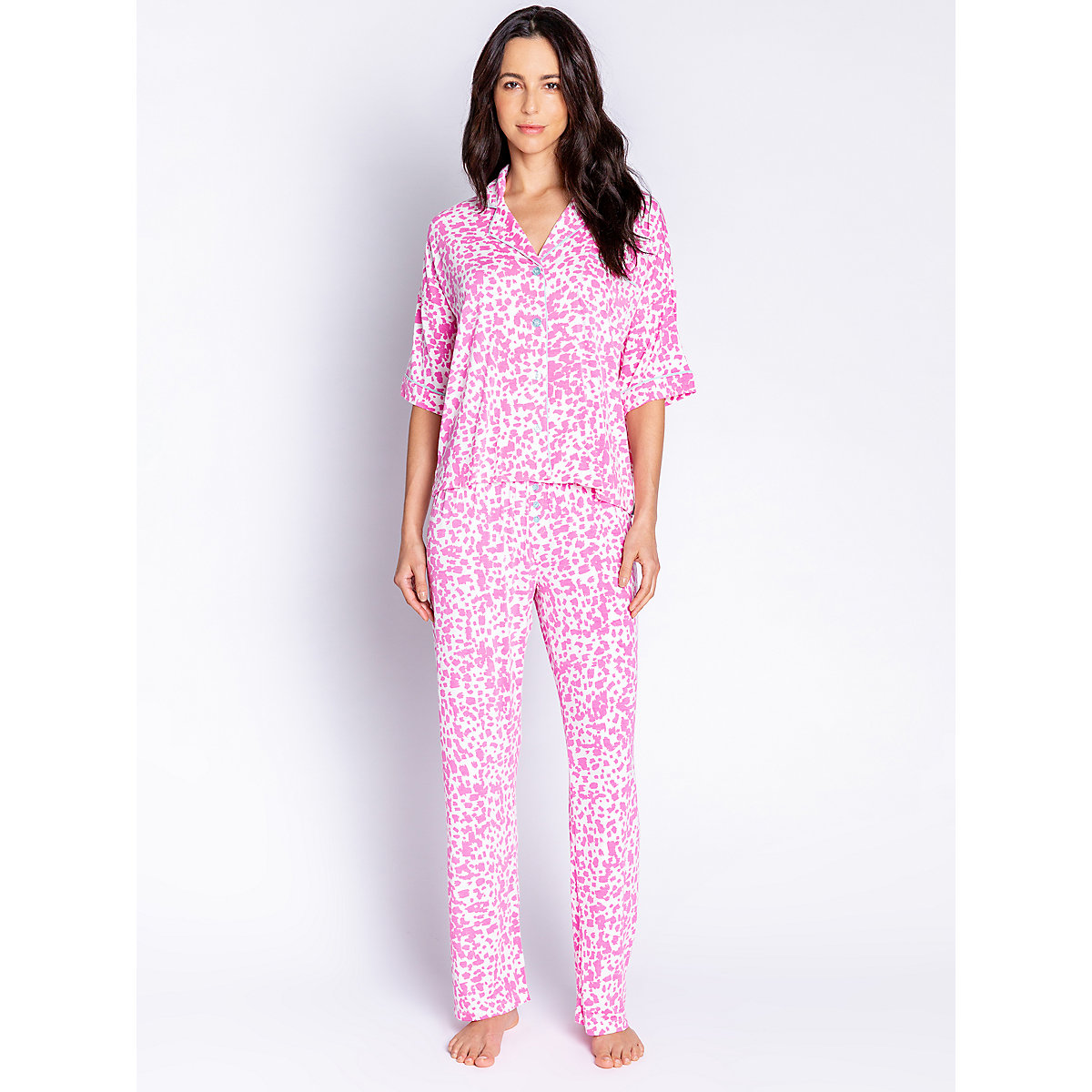 P.J.Salvage® Pyjama Night & Day Schlafanzüge offwhite