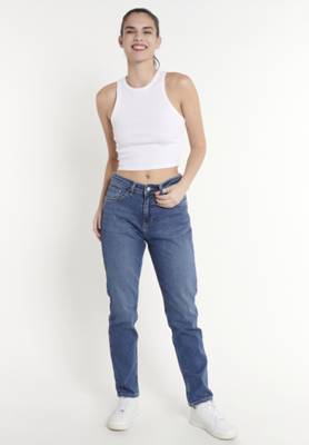 vestino Jeans Mom-Jeans Jeanshosen blue denim OY7426