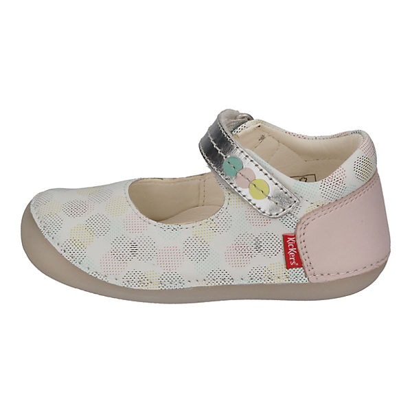 Schuhe  KicKers SORBABY 894570-10-3 Lauflernschuhe für Mädchen silber