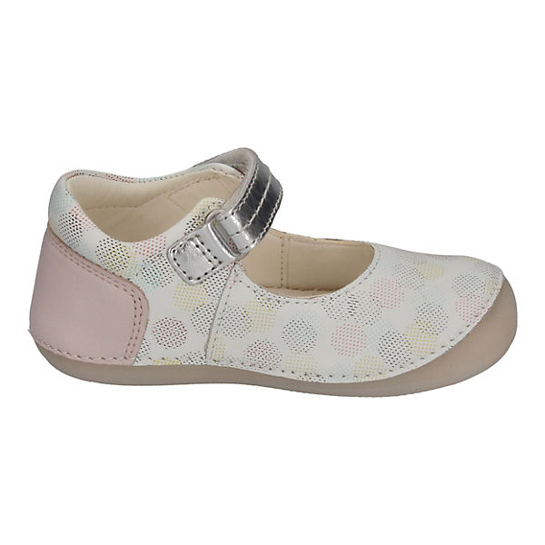Schuhe  KicKers SORBABY 894570-10-3 Lauflernschuhe für Mädchen silber