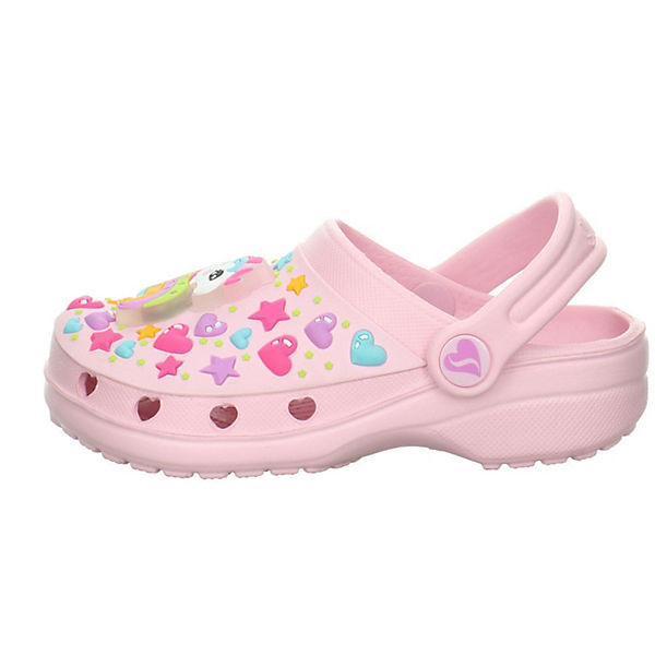Mädchen Clogs Pantoletten Schuhe Radiant Rainbow Foamies Clogs Kinderschuhe Synthetik gemustert Sandalen